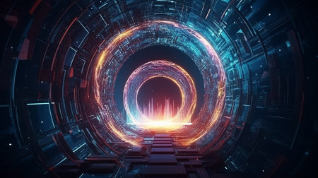 space portal to the other dimensionの素材