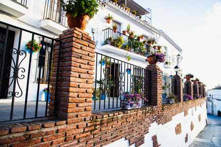 picturesque village of  Mijas. Costa del Sol, Andalusia, Spainの写真素材