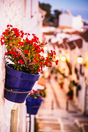 picturesque village of  Mijas. Costa del Sol, Andalusia, Spainの写真素材