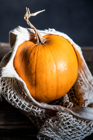 halloween pumpkins ready for carvingの写真素材