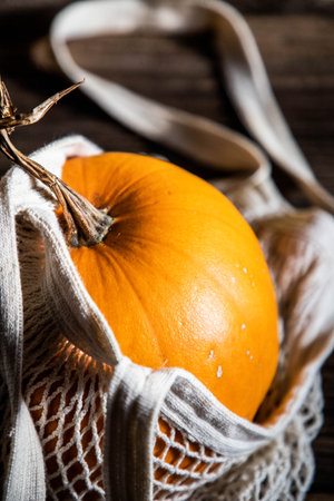 halloween pumpkins ready for carvingの写真素材