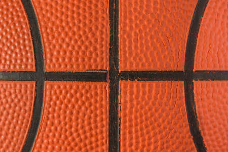 Closed up view of basketball for background. Basketball.の写真素材