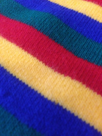 Striped socksの素材