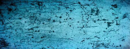 Blue metallic grunge empty background texture. Old blurred texture wallpaper. Distressed website...