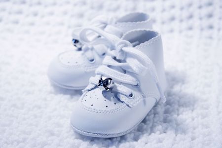 Pair of  first shoes