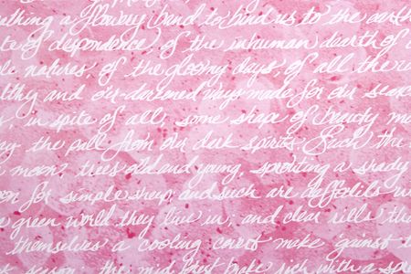 Abstract Red background with hand writingの写真素材