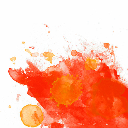 Abstract Painting - Digital water color painting on computerの写真素材