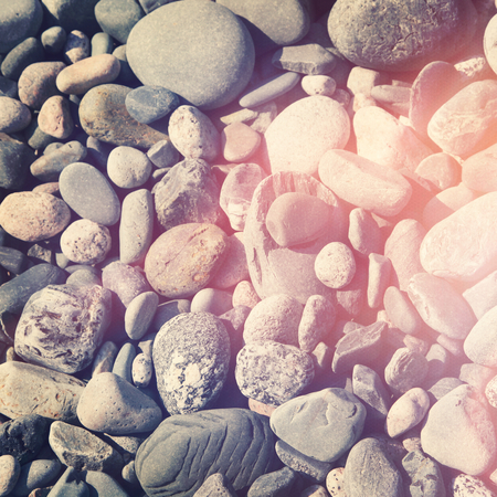 Bunch of pebblesの写真素材