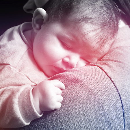 Adorable Girl - With vintage effect