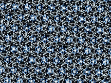 Abstract style pattern Background - symmetry shape pattern with colors