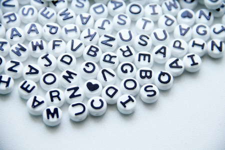 Lettersの写真素材