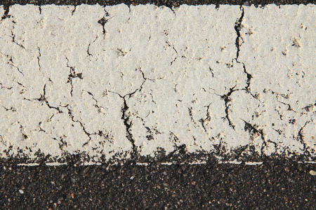 White road mark texture close upの写真素材