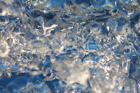 Ice macro backgroundの写真素材