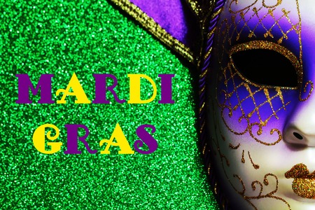 Background for Mardi gras or Fat tuesdayの写真素材