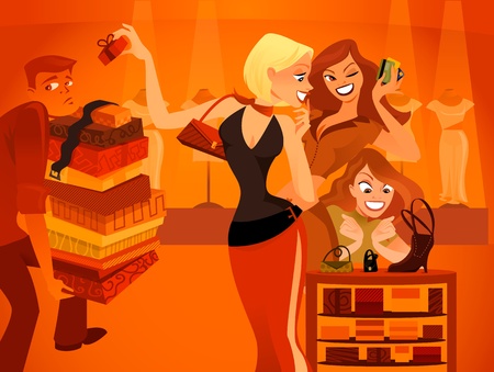 Fashionistasのイラスト素材