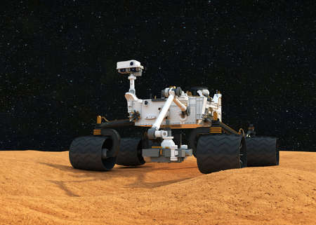 NASA Curiosity Mars rover