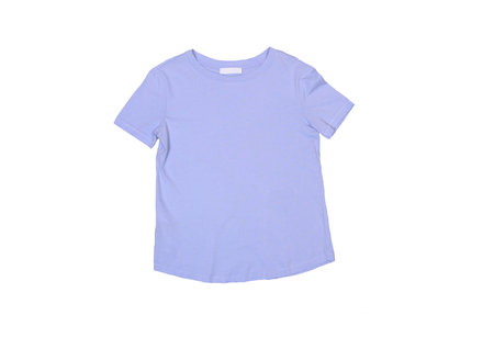 T-shirt on a white background.の写真素材