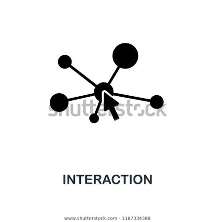 Icon arrow clicking on the interaction.のイラスト素材