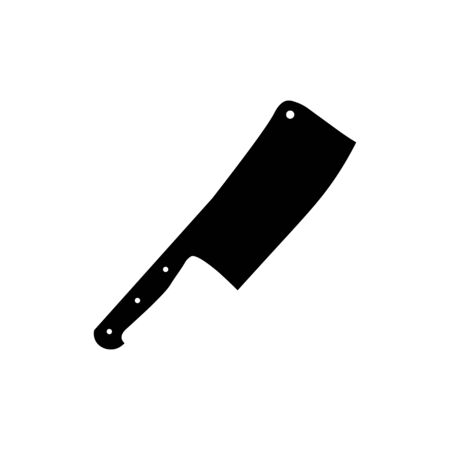Knife black sign icon.のイラスト素材