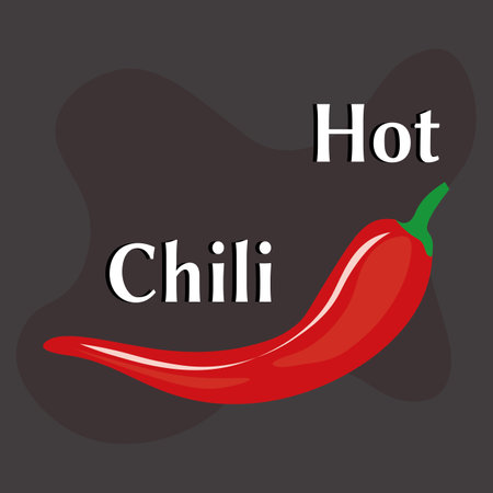 Hot pepper, chili sign icon.のイラスト素材