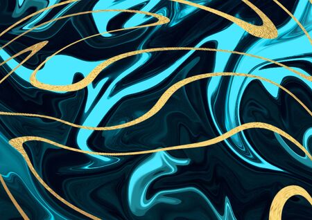 Abstract design, background made in bright colors ink in water. Modern Art. Floating painting...