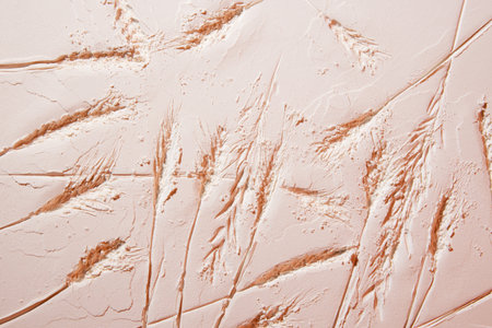Creative art photography. Abstract image for background, wallpaper, banner, design. Imprint of ears...