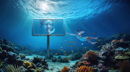 Travel agency promoting exotic snorkeling destinations around the world. Underwater exploration...