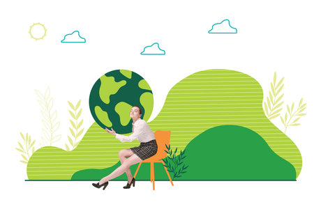 Conceptual art collage.の写真素材