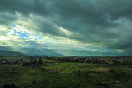 Plateau landscapeの写真素材