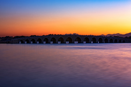 arch bridgeの写真素材