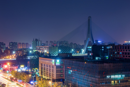Beijing nightのeditorial素材