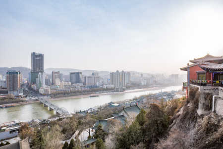 Lanzhou sceneryのeditorial素材