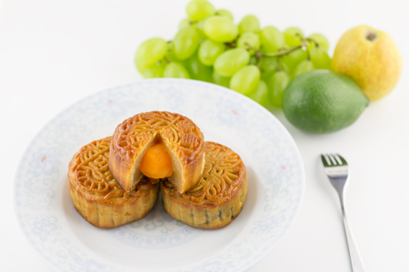 Moon cakesの写真素材