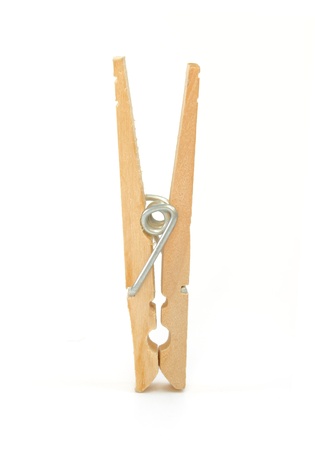 Wooden Clothespinの写真素材