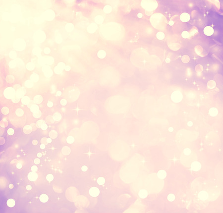 Purple colored abstract shiny light and glitter backgroundの写真素材