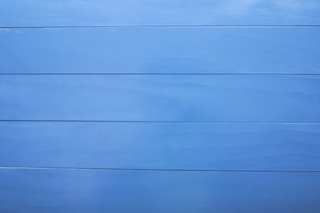 Blank light blue colored wooden boards aligned horizontallyの写真素材