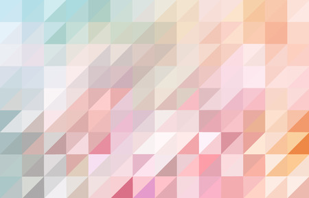 Abstract pink and blue colored triangular pattern background