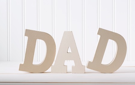 Father's day celebration theme with DAD lettersの写真素材