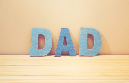Father's day celebration theme with DAD lettersの写真素材