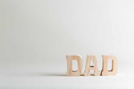 Father's day celebration theme with DAD lettersの写真素材