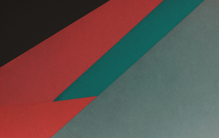 Abstract paper art craft background shapes with muted darker tonesの写真素材