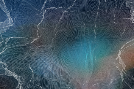 Network technology concept blurred abstract gradient backgroundの写真素材