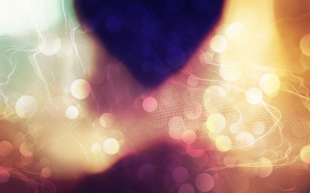 Network technology concept blurred abstract gradient backgroundの写真素材