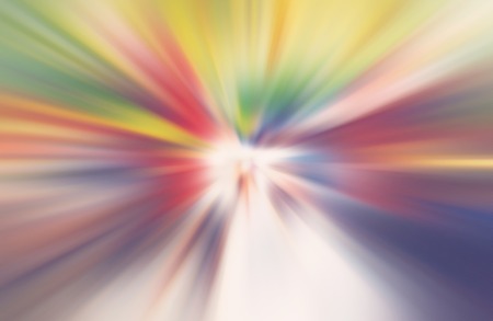 Abstract radial zoom motion design gradient blurの写真素材