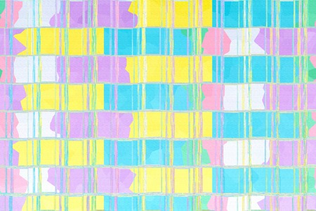 Abstract background illustration with distorted repeated boxes patternの写真素材