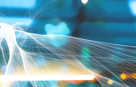 Abstract technology network connection background texture design
