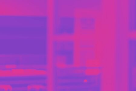 Abstract interior blurred background with lights and colors