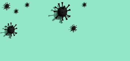 Viral epidemic influenza and Coronavirus Covid-19 conceptの写真素材