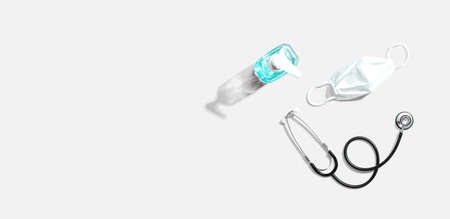 Prevent virus theme objects overhead viewの写真素材