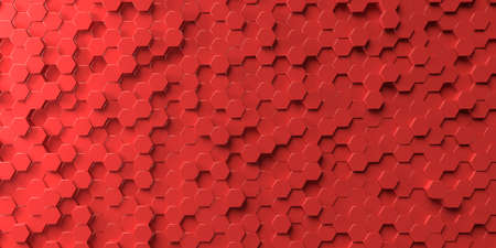 Abstract hexagon geometry background